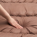 防ダニ掛ふとん　ブラウン