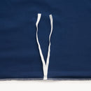 ふとんカバー（リバーシブル）　ネイビー/ブルー