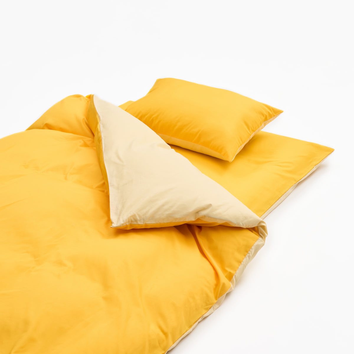 シリリュス リバティ 掛け布団カバー 枕カバー イエロー 【公式通販】