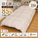羽毛掛ふとん　85％1.0kg