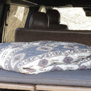 クッションにもなる羽毛ふとん（アンデス）