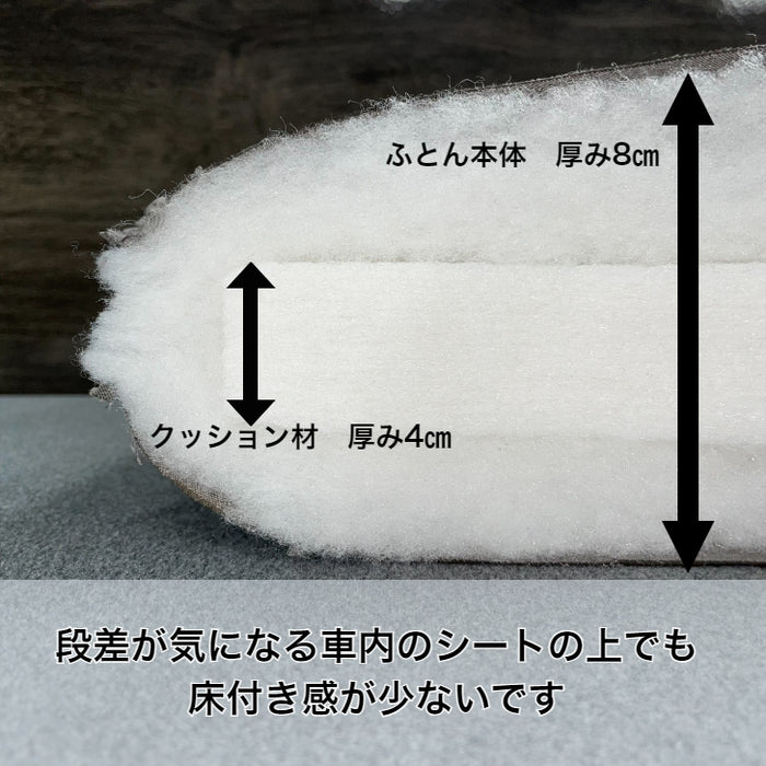 車中泊専用敷ふとん（オレル マイクロスエード）