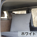 クッションにもなる羽毛ふとん（チェック）