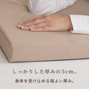 車中泊専用ラテックスマット ※納期1か月 ｜厚さ5cm・高反発で体圧分散 快適な寝心地