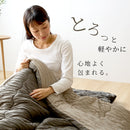 とろケット｜とろけるような肌触りの3シーズンケット クッションにもなる