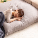 【送料無料】ママと娘は大喜び！！ビッグクッション（スエード）【自社生産】【香川県よりお届け】